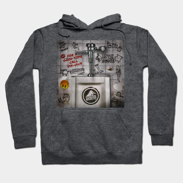 For A Good Time Call Album Art Hoodie by The Unicorn Wranglers